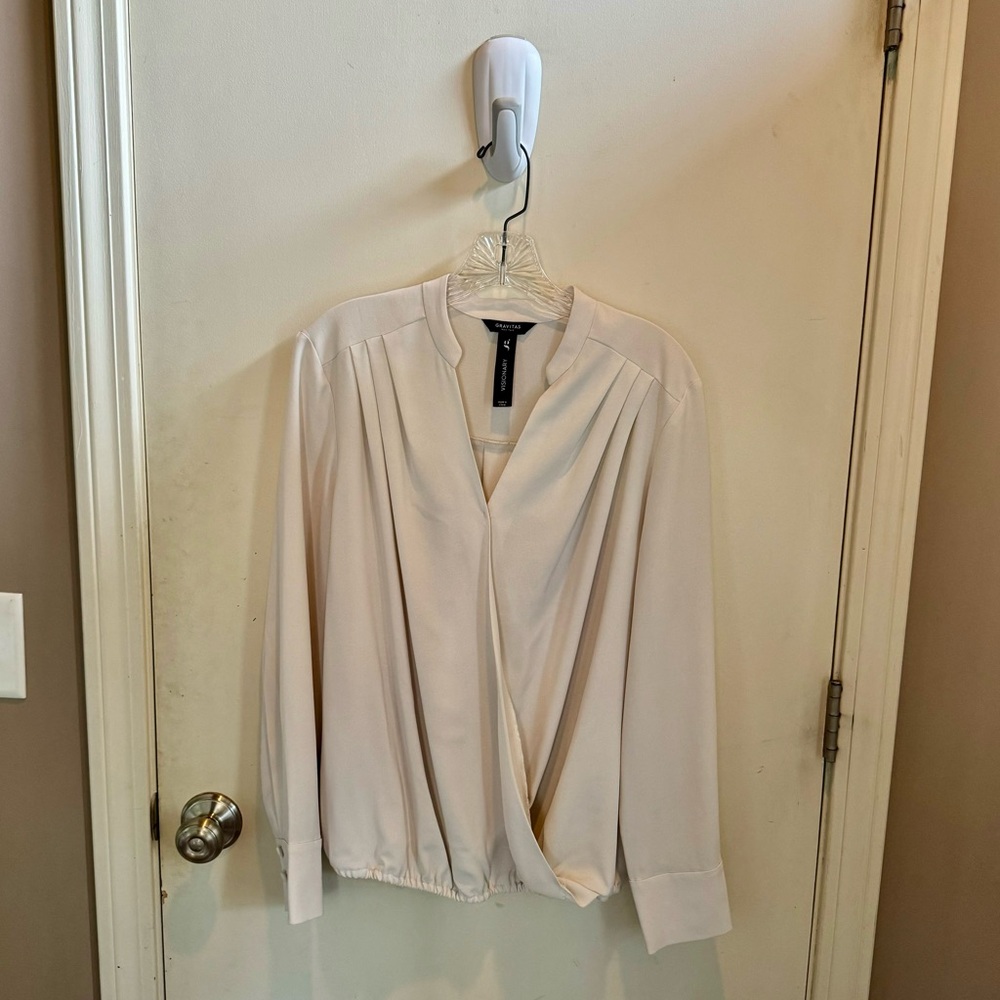 Gravitas Cream Blouse